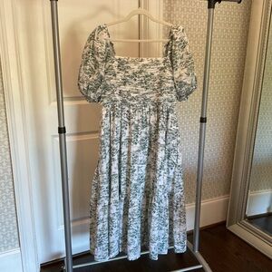 Abercrombie Puff Sleeve Dress